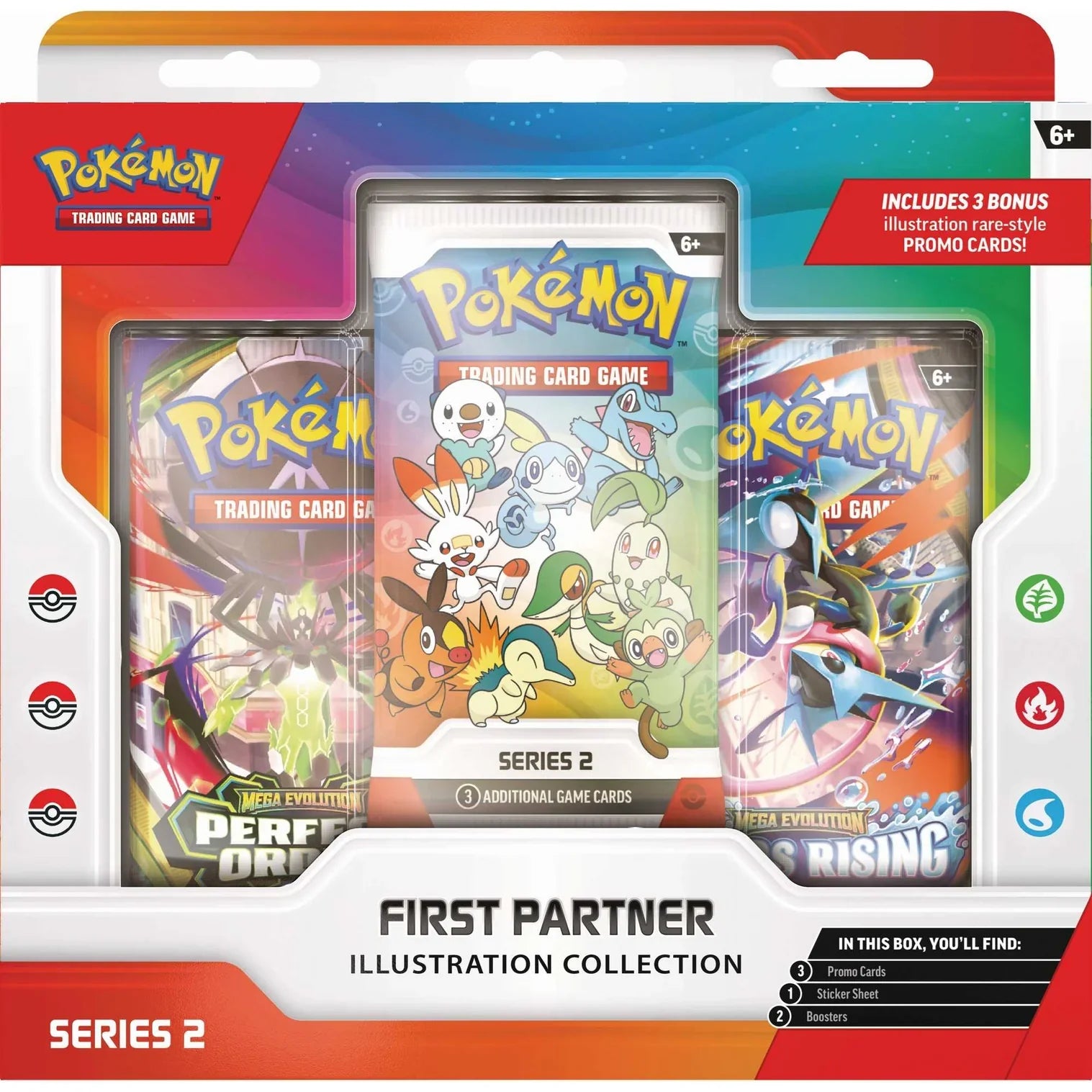 Pokémon First Partner Illustration Collection - Series 2 (PRE-ORDER)